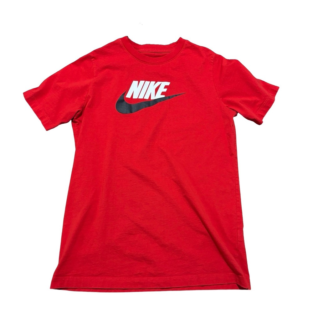 Nike Youth Boys Graphic T Shirt Red Size XL 18 x 25